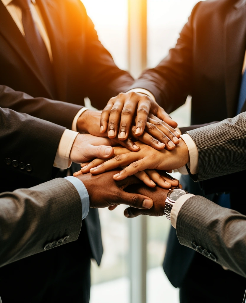 Equipo de trabajo en Bolivia colaborando